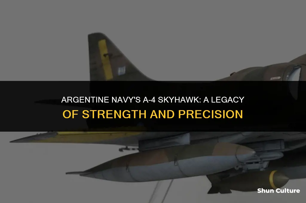 a-4 skyhawk argentine navy
