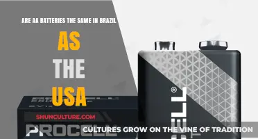 Are AA Batteries in Brazil the Same as in the USA?