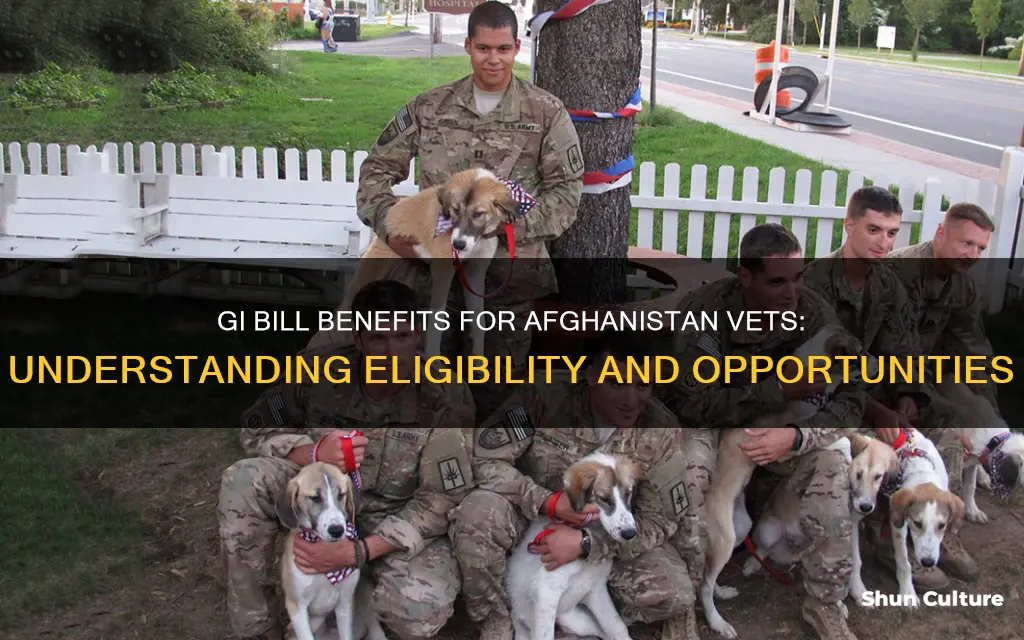 are afghanistan vets eligible for the gi bill