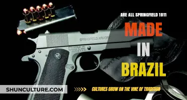 Are Springfield 1911 Pistols Manufactured in Brazil?
