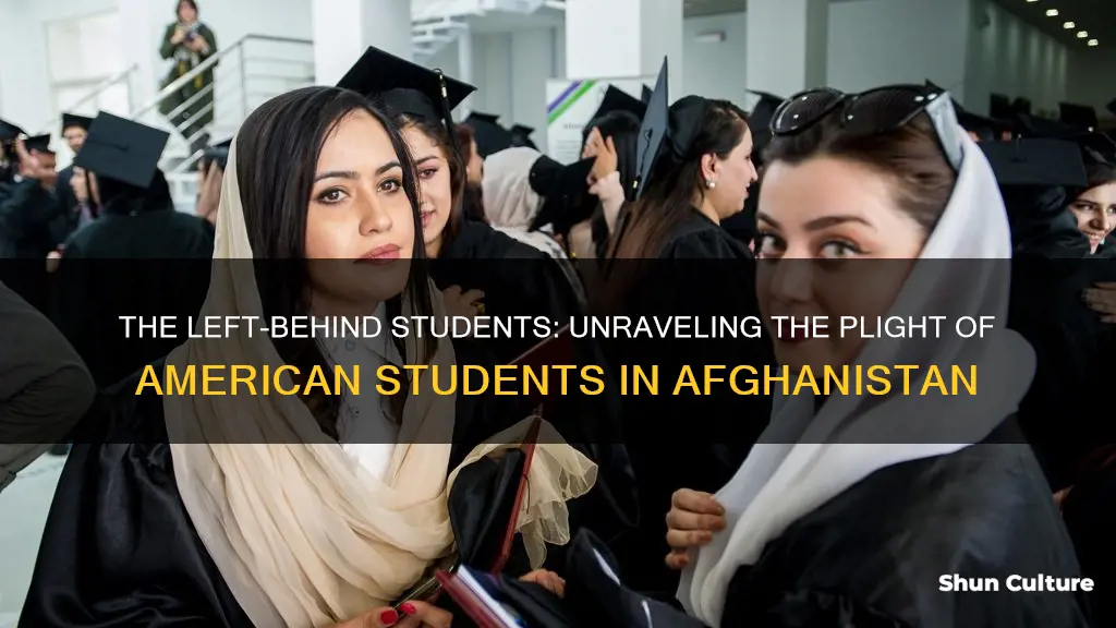 are american students still in afghanistan