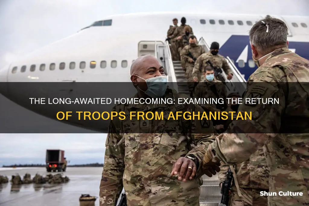 are any troops coming home from afghanistan