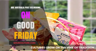 Australia Post: Good Friday Deliveries