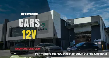 All Australian Cars Run on 12-Volt Electrical Systems