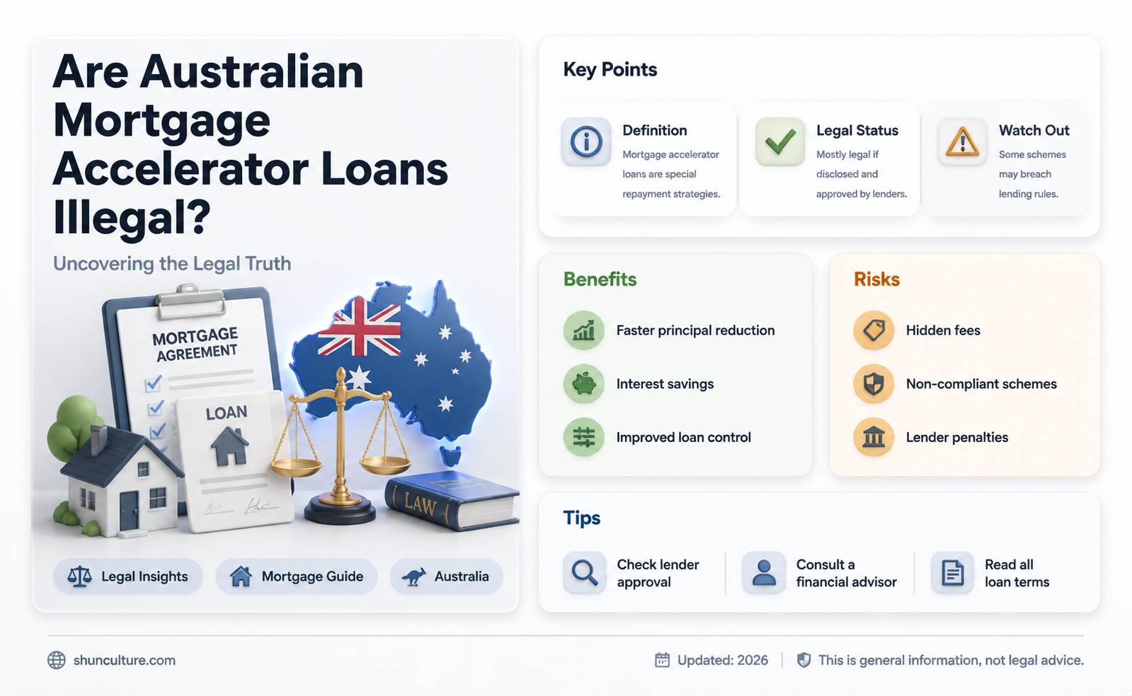 are australian mortgage accelerator loans illegal