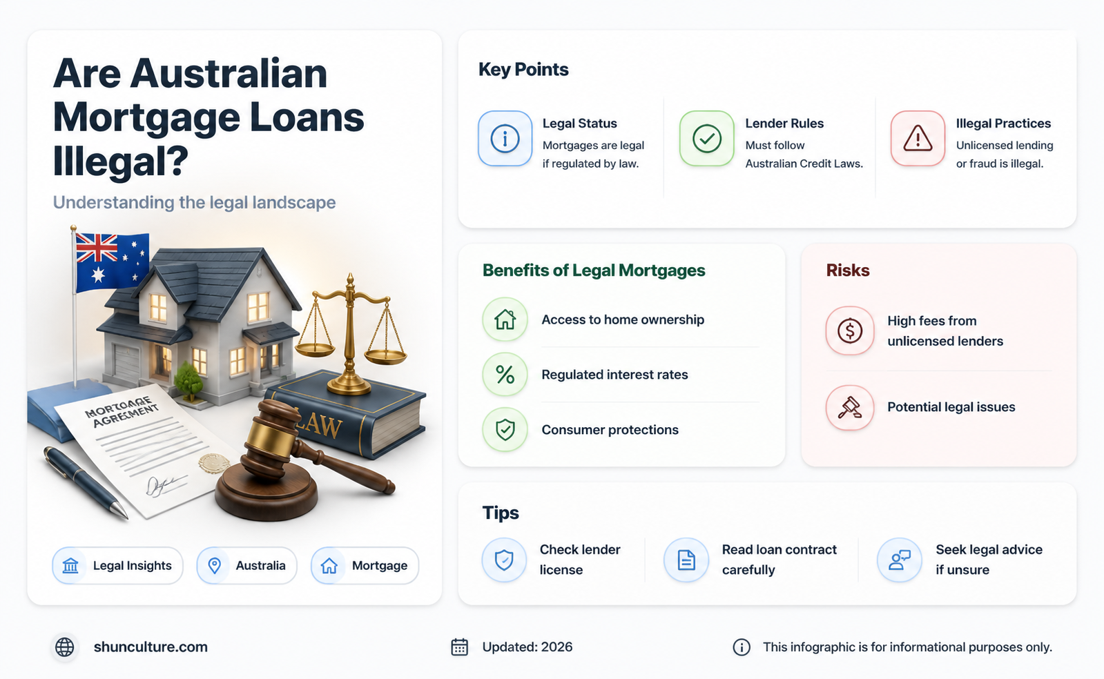 are australian mortgage type loans illegal
