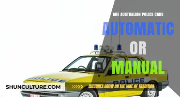 Australian Police Cars: Auto or Manual?