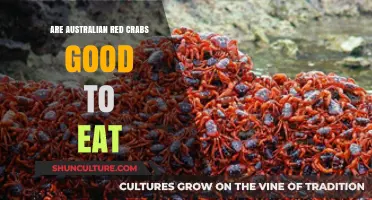 Delicious Australian Red Crabs: Are They Edible?