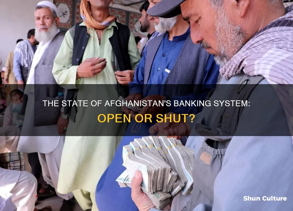 are banks closed in afghanistan