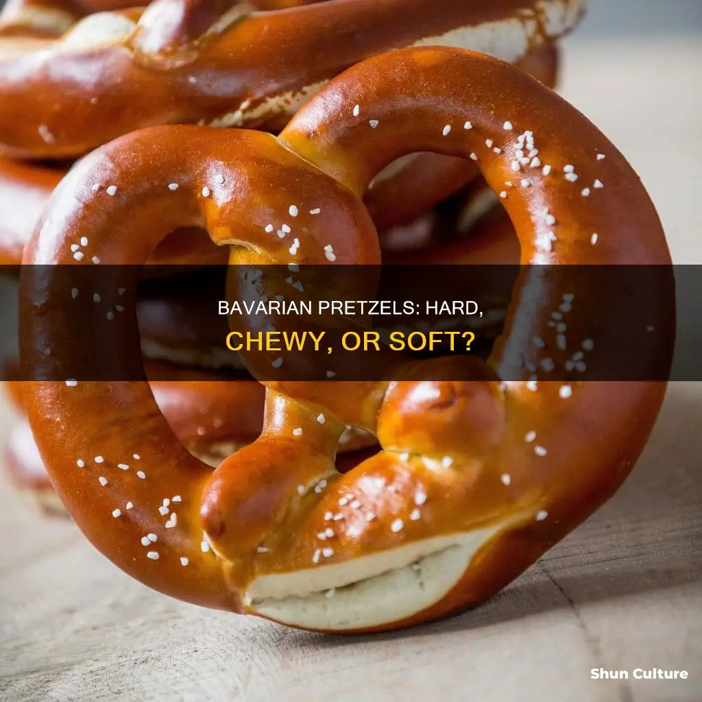 are bavarian pretzels hard