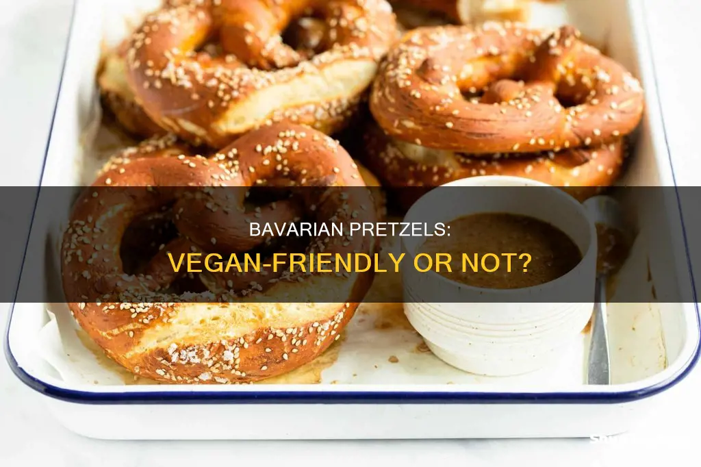 are bavarian pretzels vegan