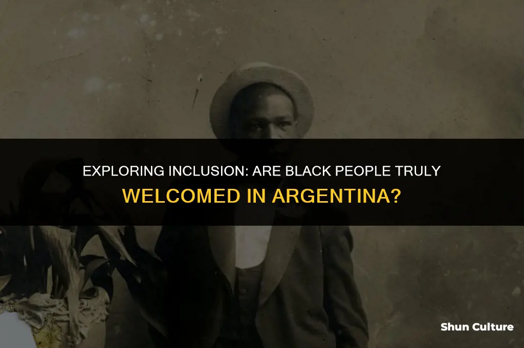 are black people welcoed in argentina