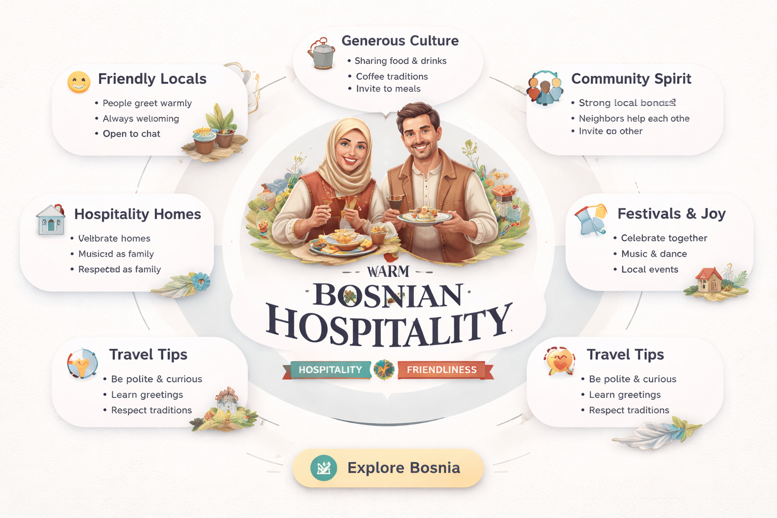 are bosnian people friendly