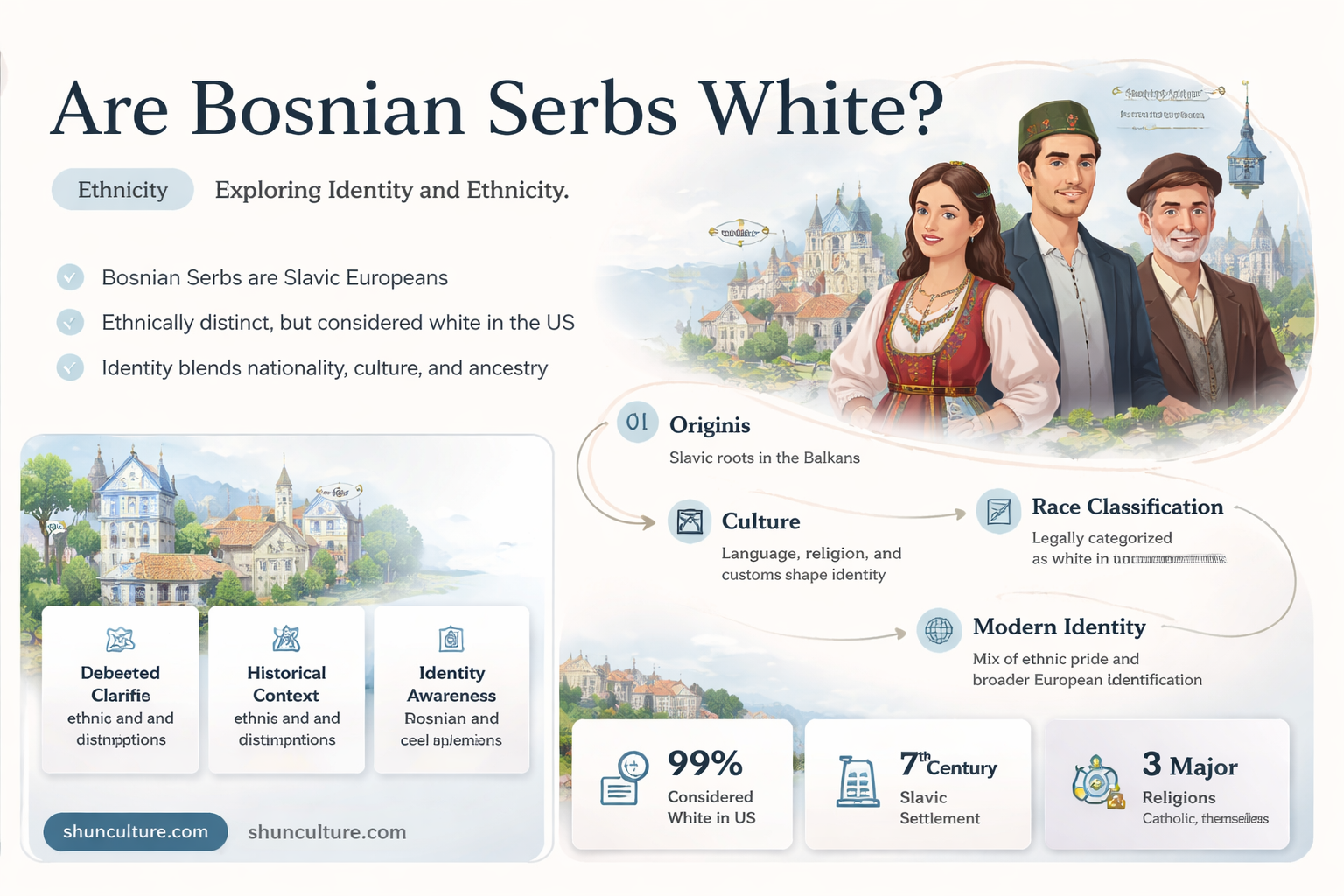 are bosnian serbs white