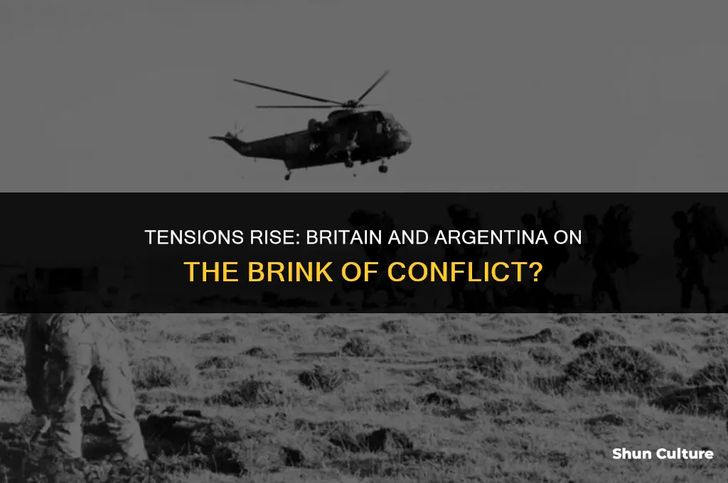 are britain and argentina going to war