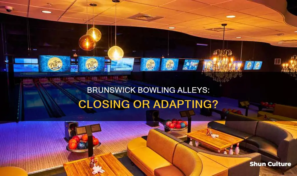 are brunswick bowling alleys going away