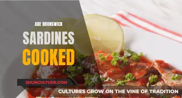Brunswick Sardines: Cooked or Canned?