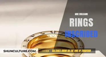 Unveiling the Mystery: Are Bulgari Rings Really Inscribed?