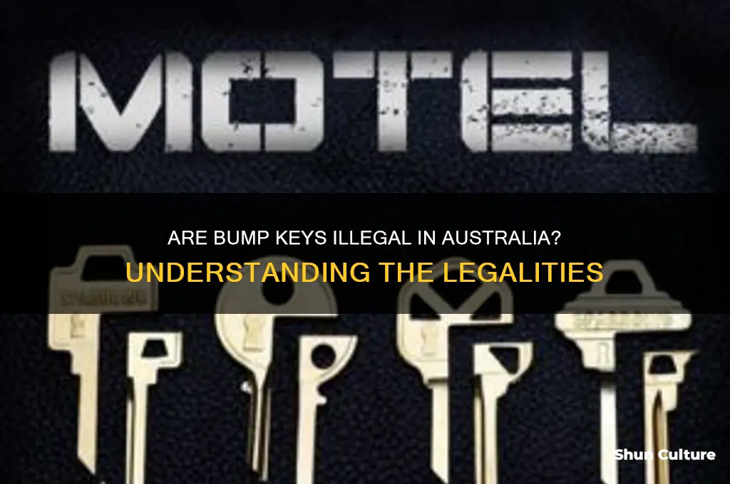 are bump keys illegal in australia