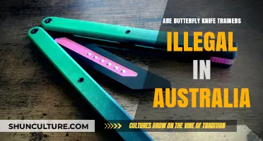 Are Butterfly Knife Trainers Legal in Australia? A Comprehensive Guide