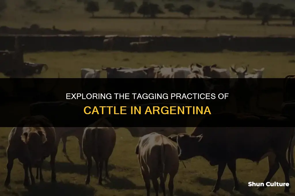 are cattle and tagged in argentina