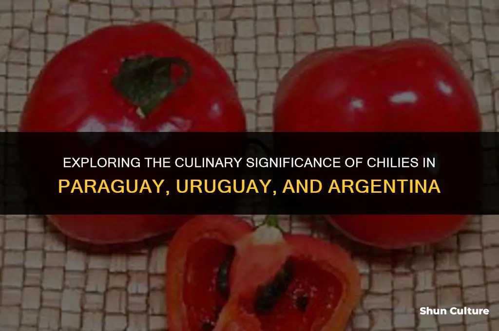 are chiles a cooking staple in paraguay uruguay and argentina