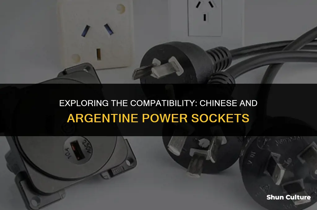 are chinese and argentina same power socket