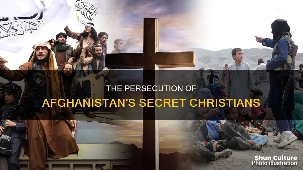 are christians being crucified in afghanistan