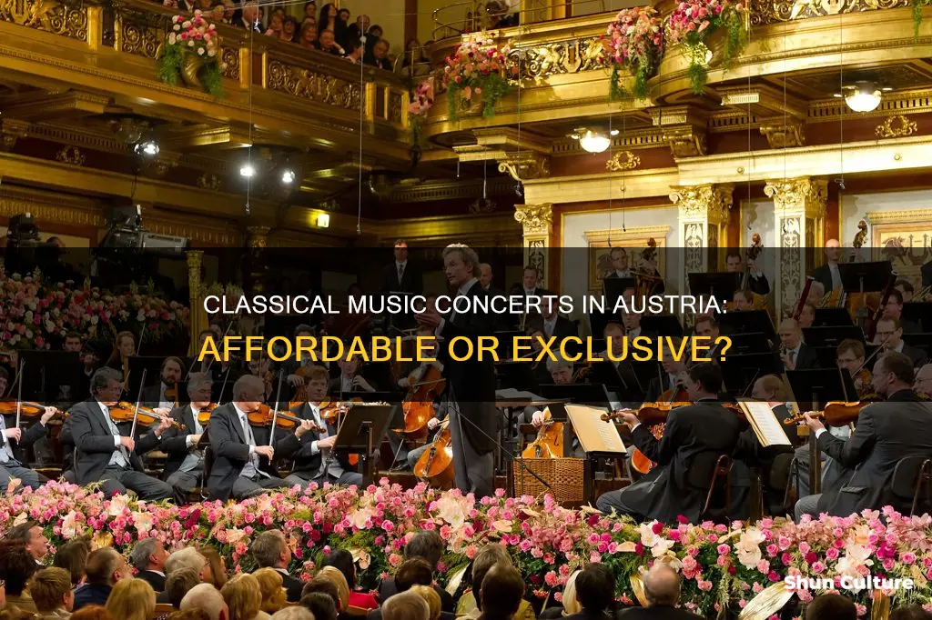 are classical music concerts expensive in austria