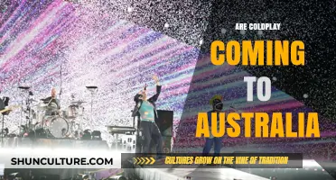 Coldplay Touring Australia: When and Where?