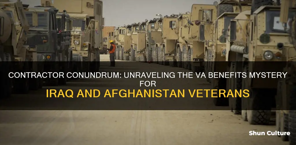 are contractors from iraq and afghanistan allotted any va benefits