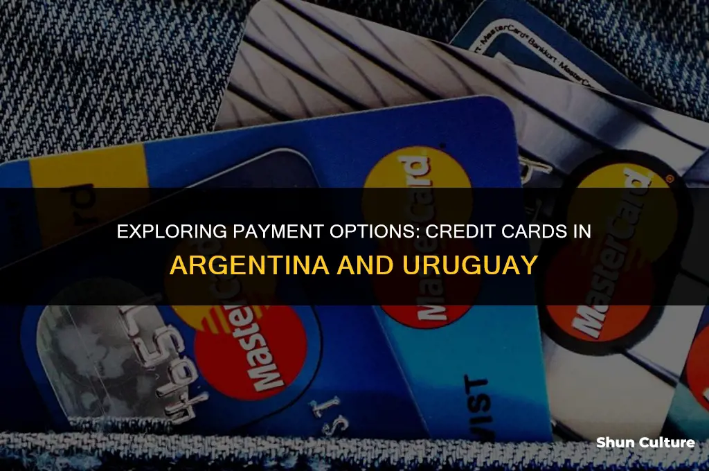 are credit cards acceptable in argentina uruguay