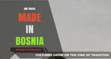 Are Crocs Made in Bosnia? Unraveling the Mystery Behind Their Origin