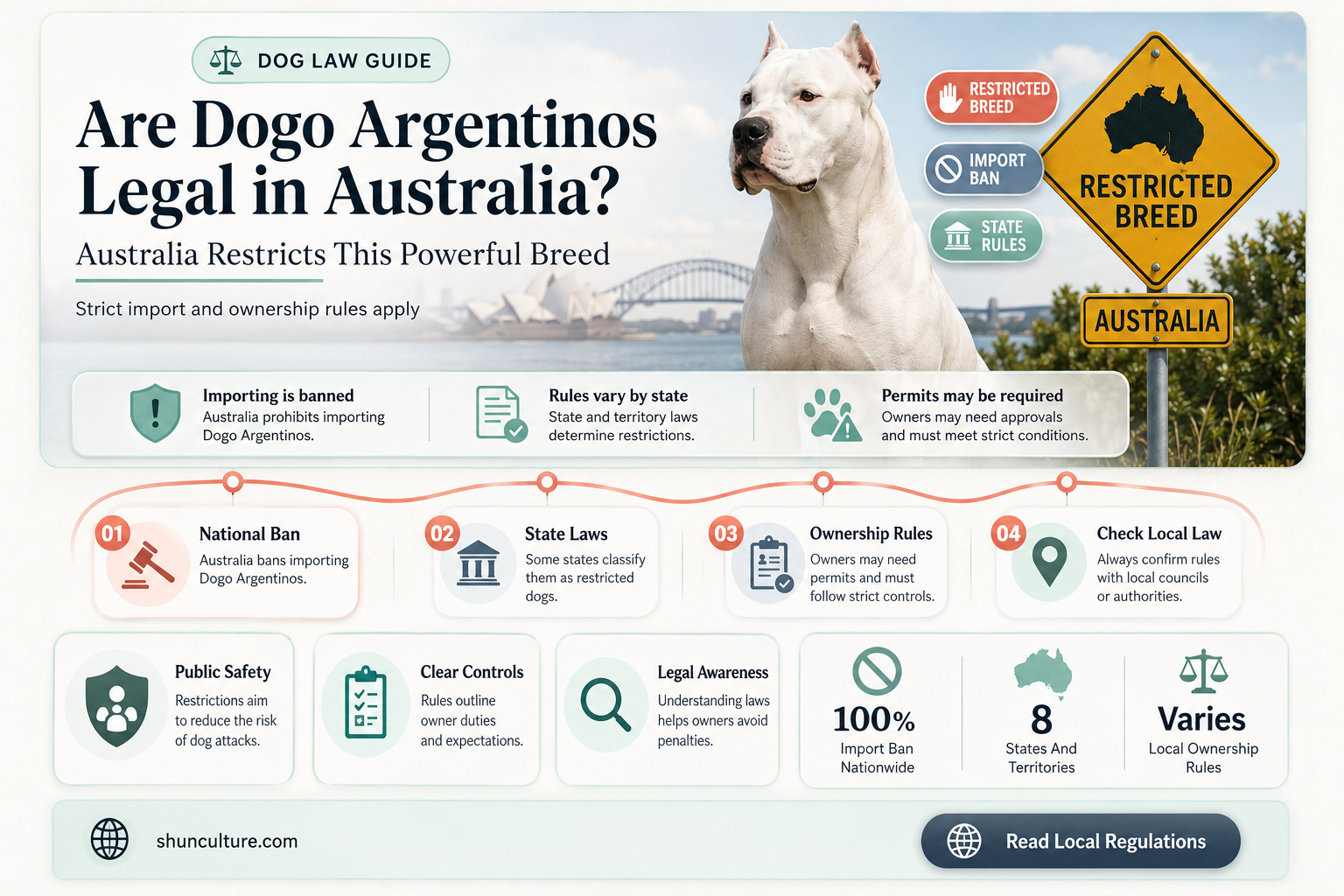 are dogo argentino banned in australia