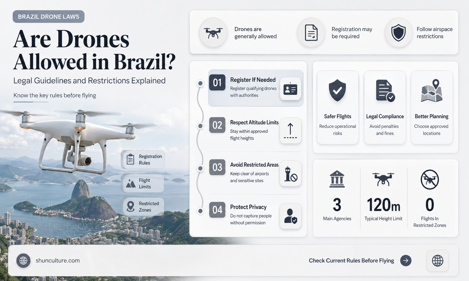 are drones allowed in brazil