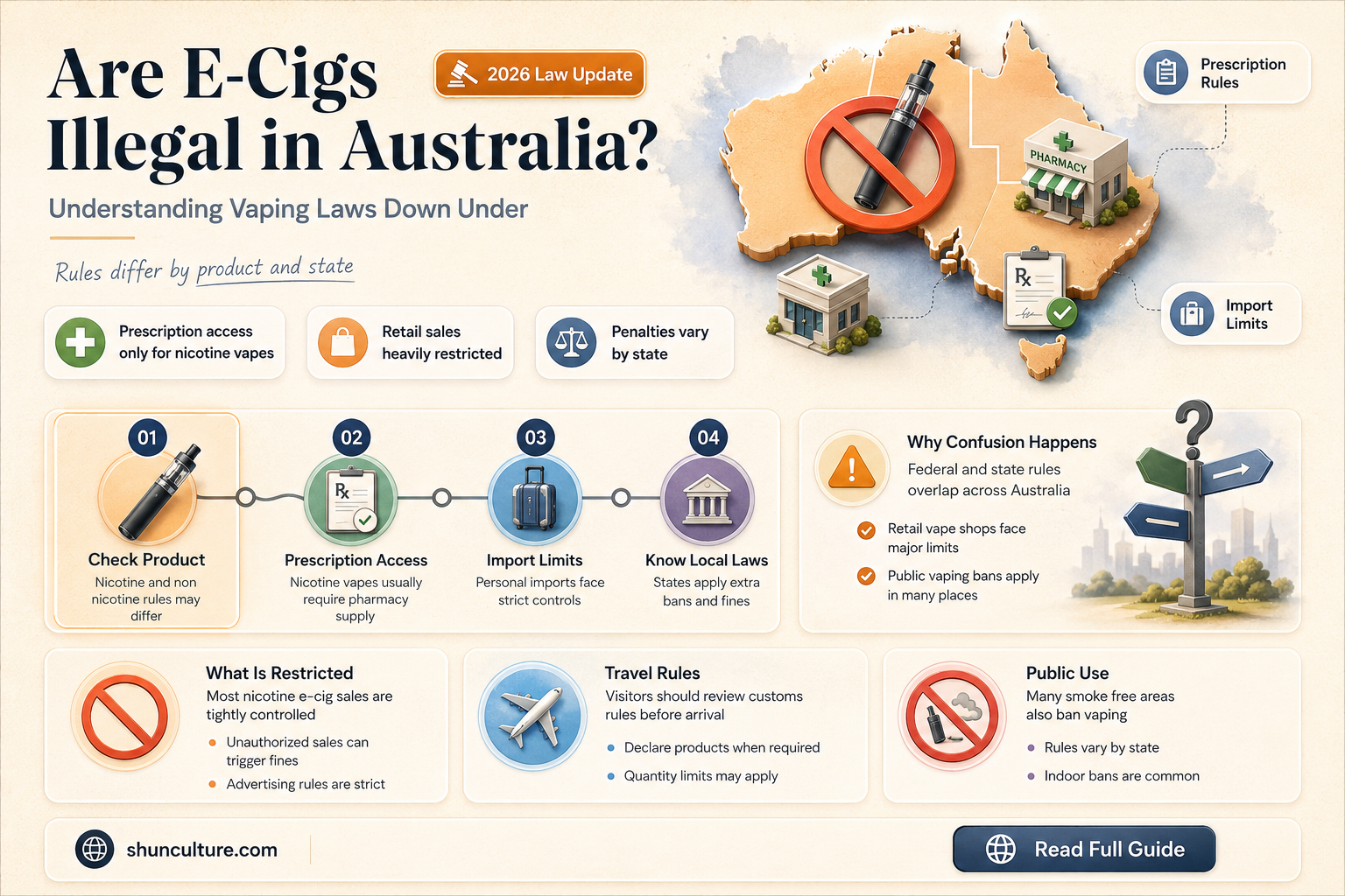 are e cigs illegal in australia