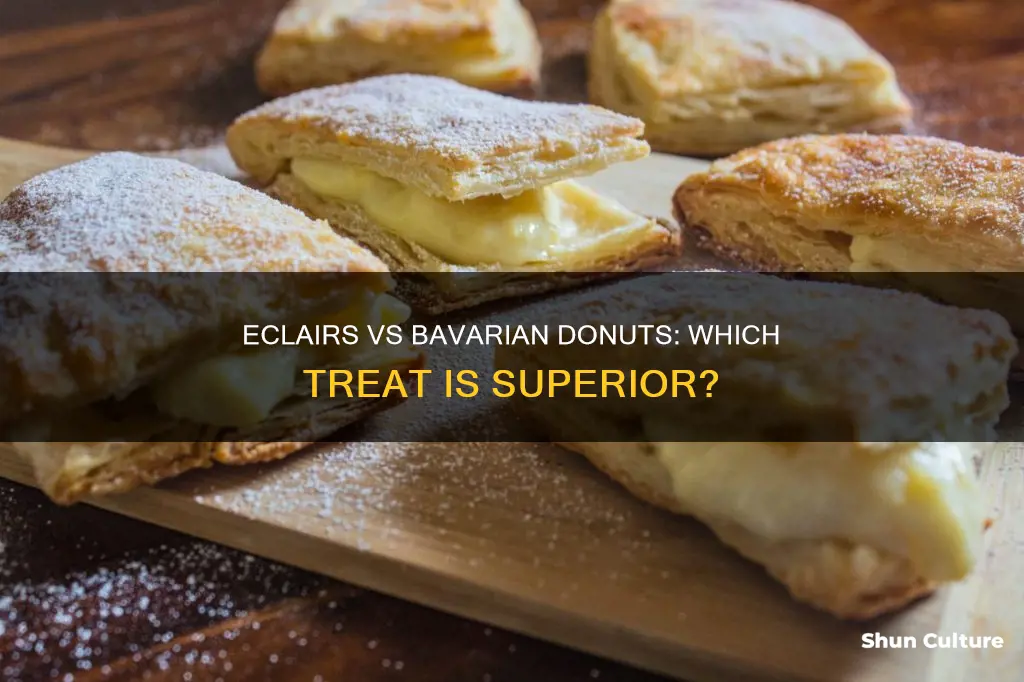 are eclairs better than bavarian donuts