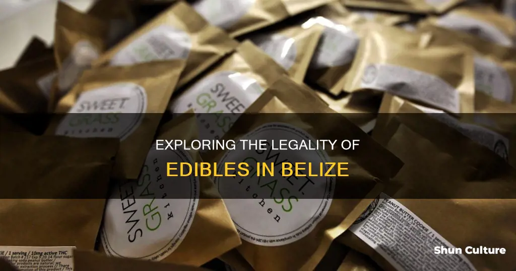 are edibles legal in belize