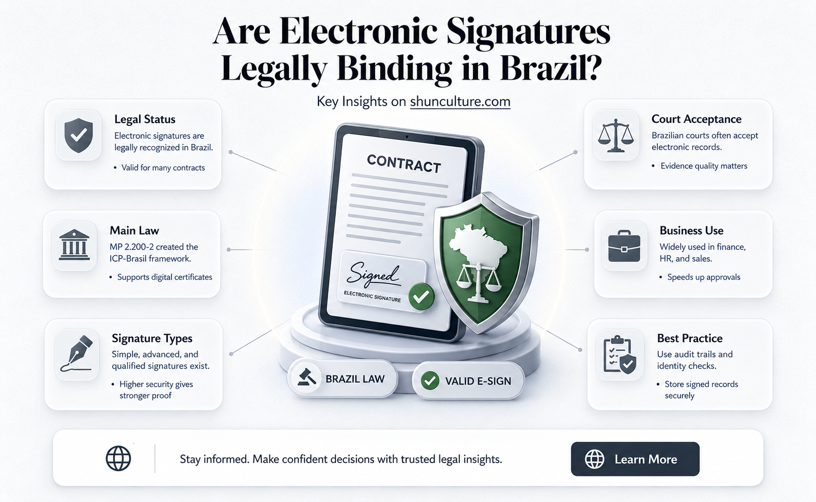 are electronic signatures legal in brazil