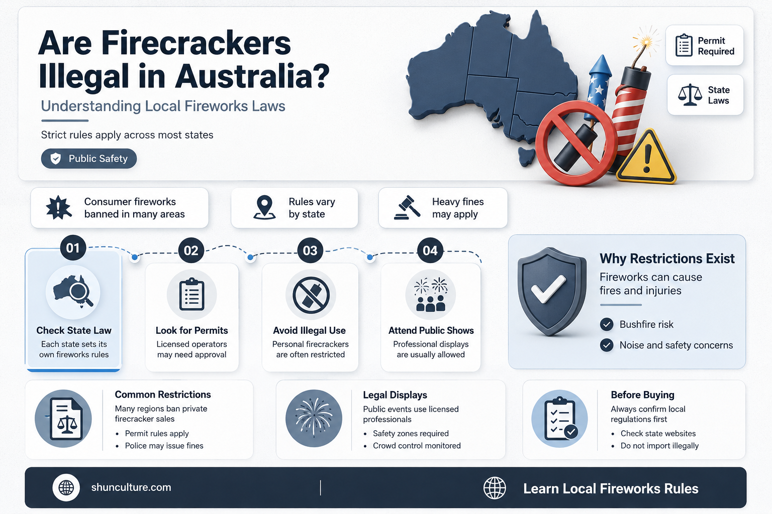 are firecrackers illegal in australia