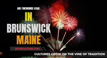 Fireworks Legality in Brunswick, Maine