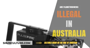 Are Flamethrowers Legal in Australia? Laws and Restrictions Explained