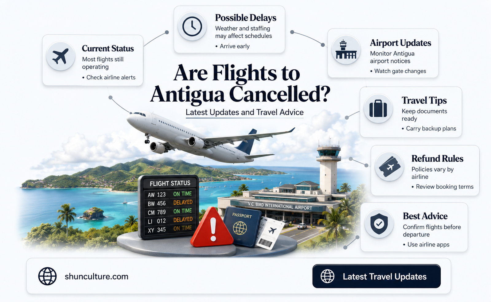 are flights to antigua cancelled