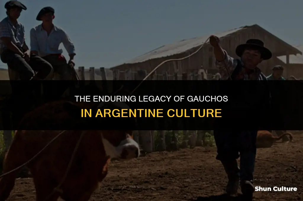are gauchos influences in argentin culture