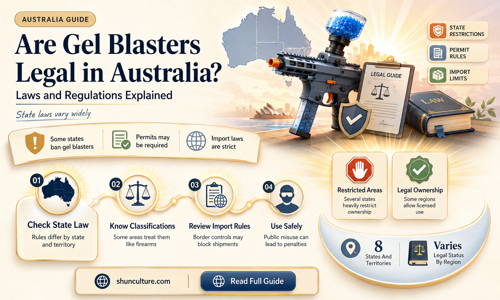 are gel blaster illegal in australia