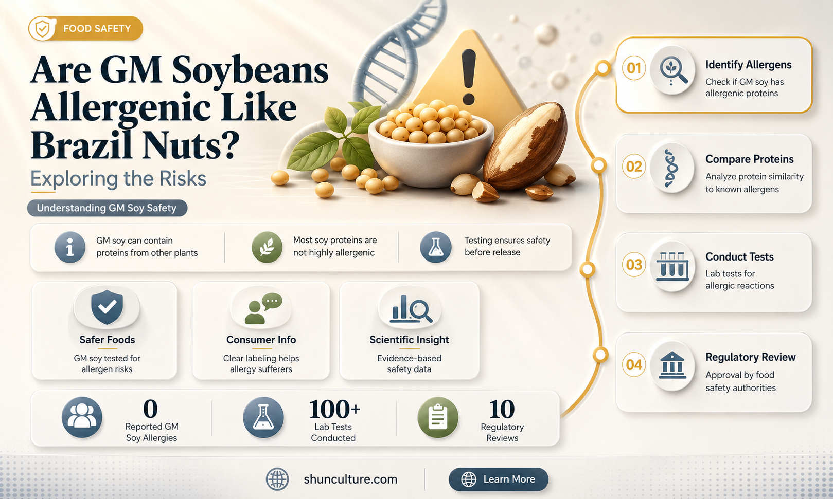 are gm soybeans allergenic like brazil nuts