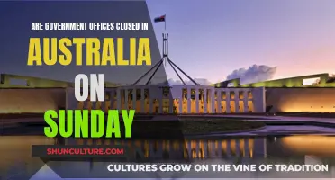 Are Government Offices Open in Australia on Sundays?