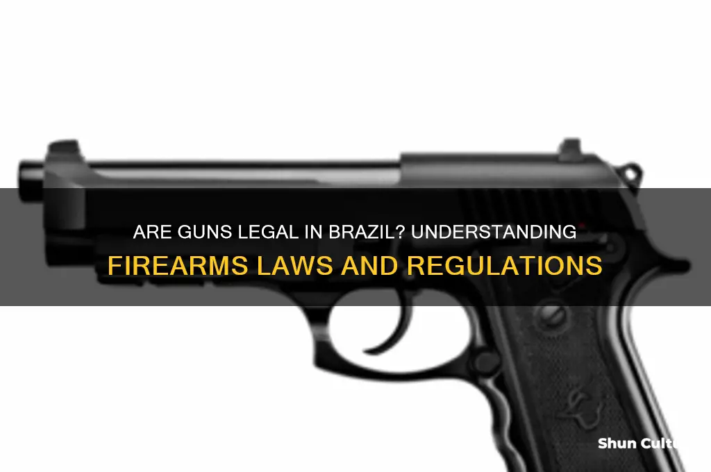 are guns legal in brazil