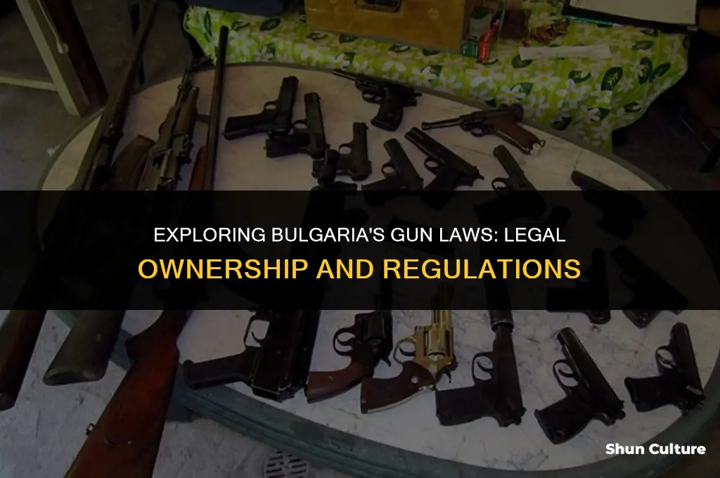 are guns legal in bulgaria