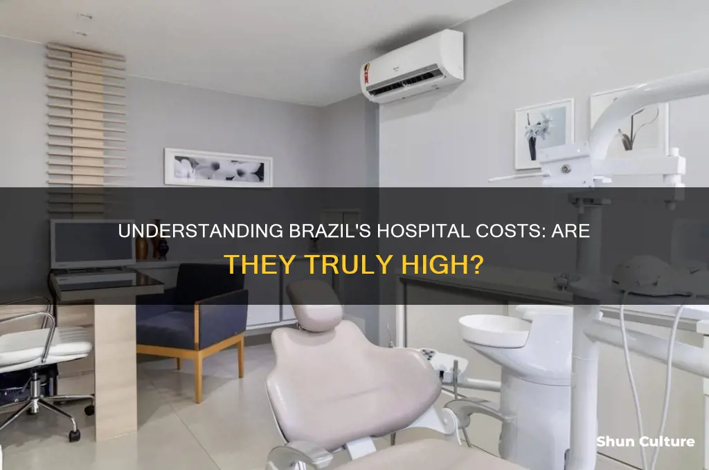 are hospital costs high in brazil